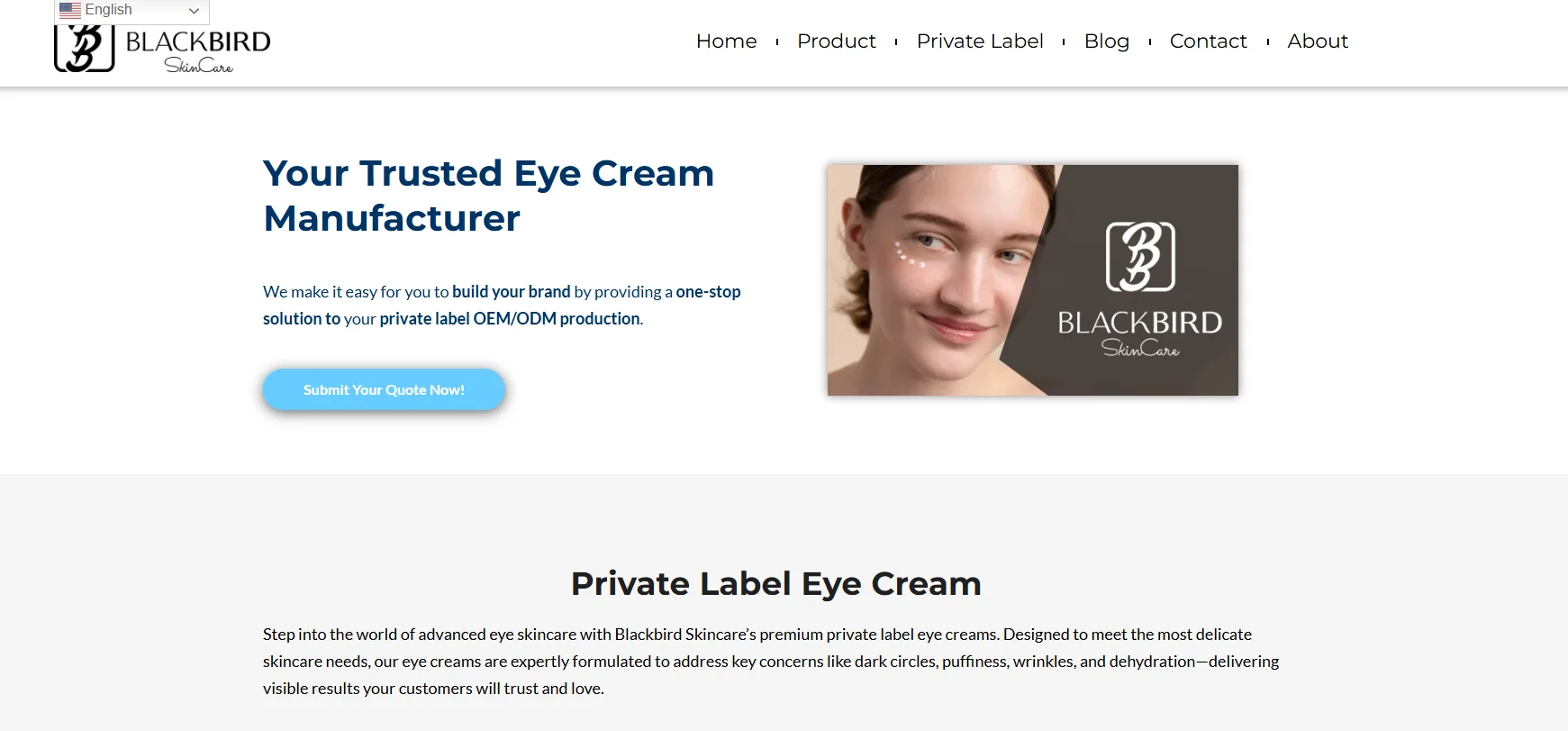 Skincare cream jar surrounded by lavender flowers.